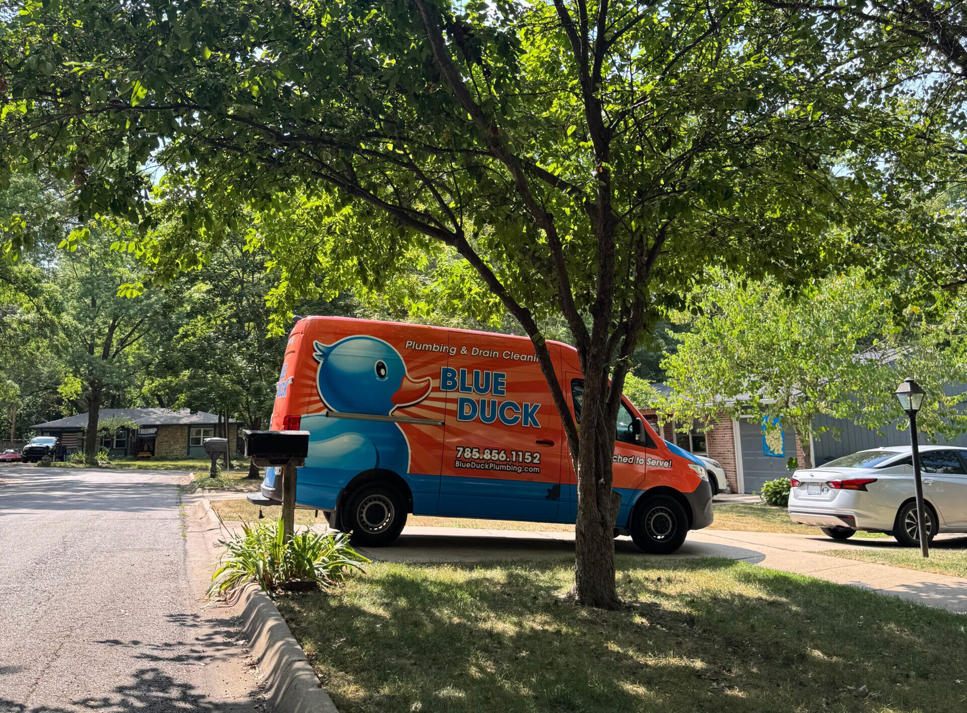 Blue Duck Service Truck